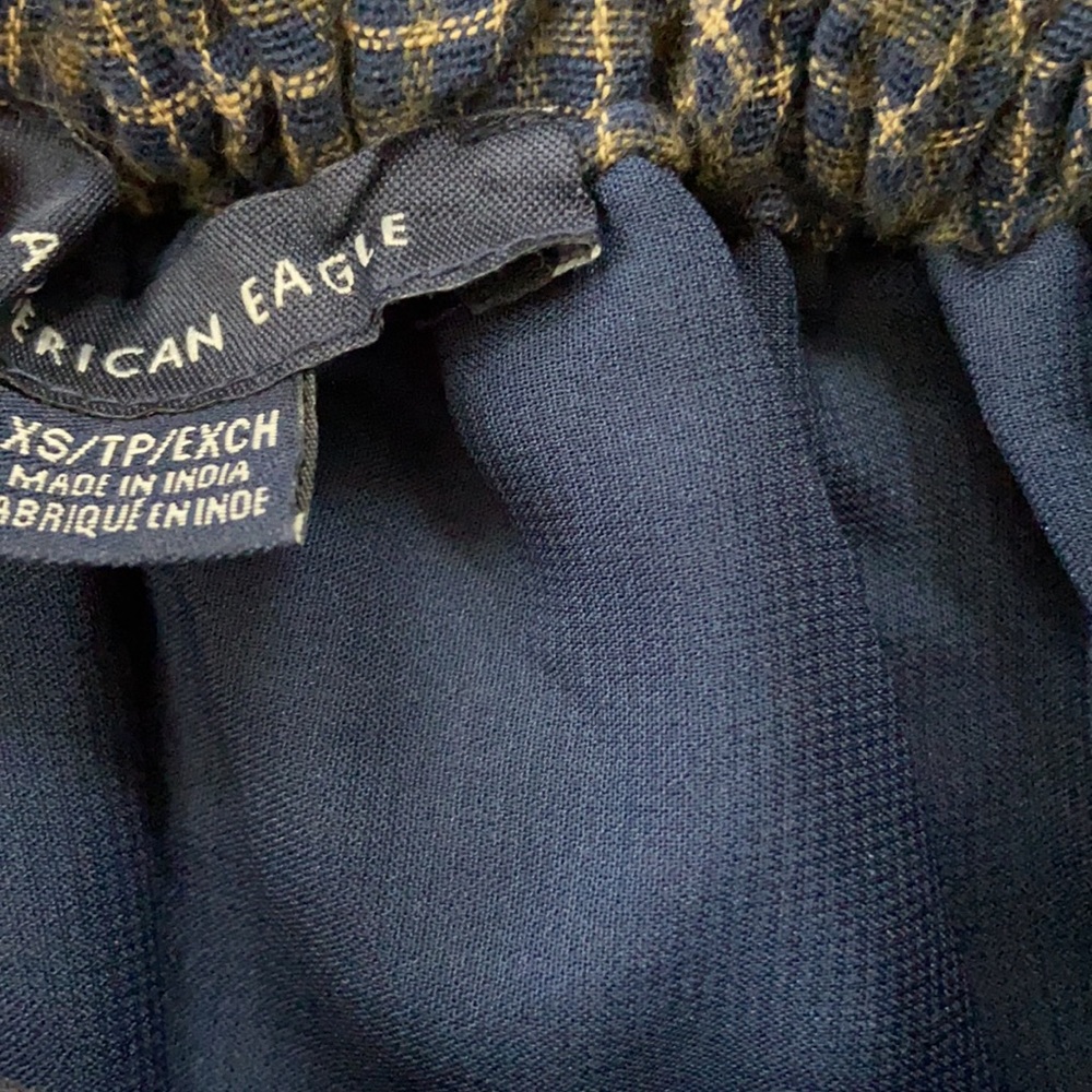 American Eagle High Rise Paper bag Mini Skirt - Picture 4 of 6